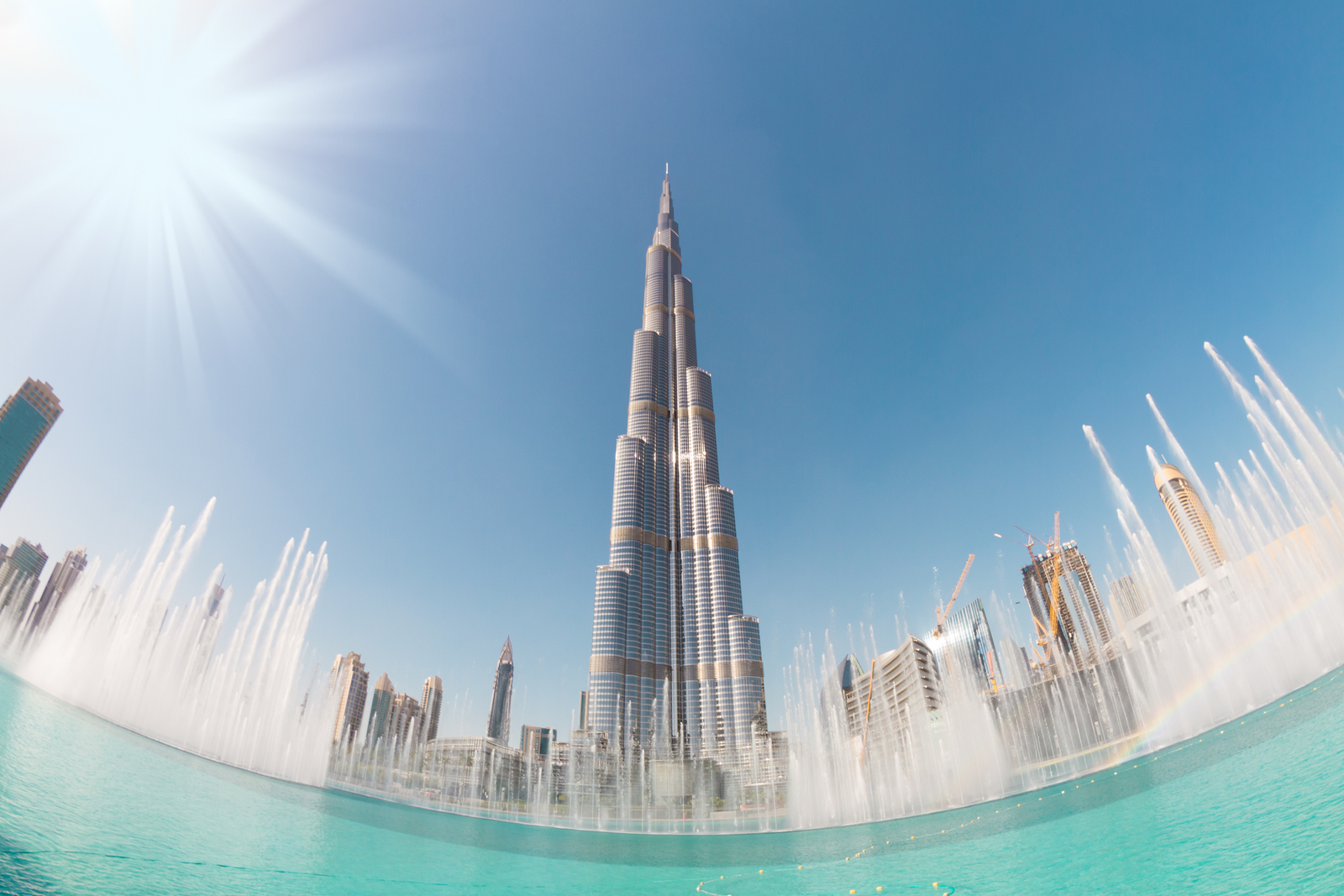 Burj Khalifa and the Dubai Fountain