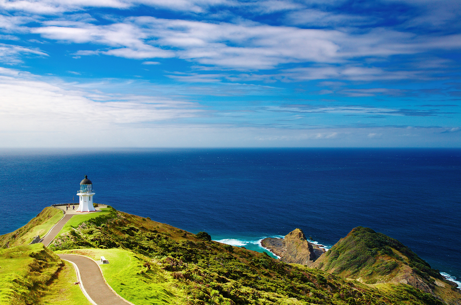 Cape Reinge Lighthouse, New Zealand