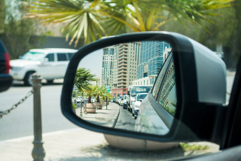 Driving in doha